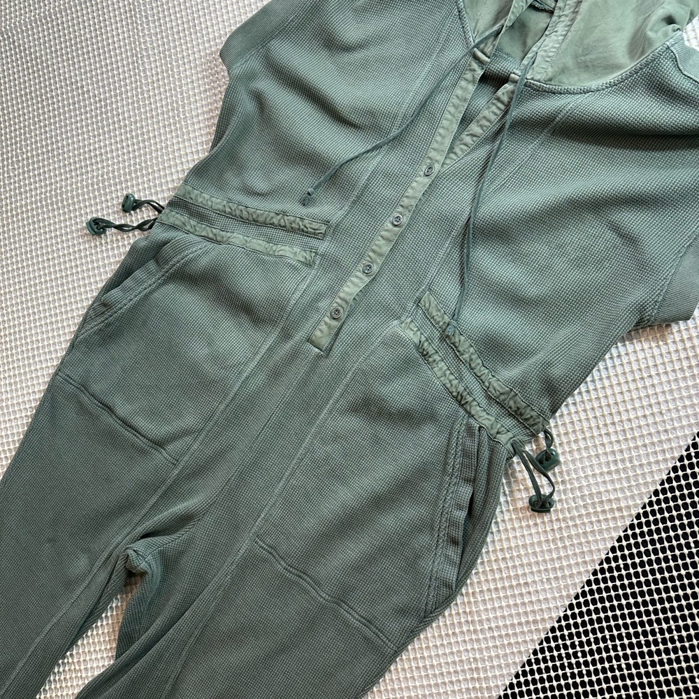 Daily Practice by Anthropologie Vapor Waffle Jumpsuit Size XS - Picture 9 of 10